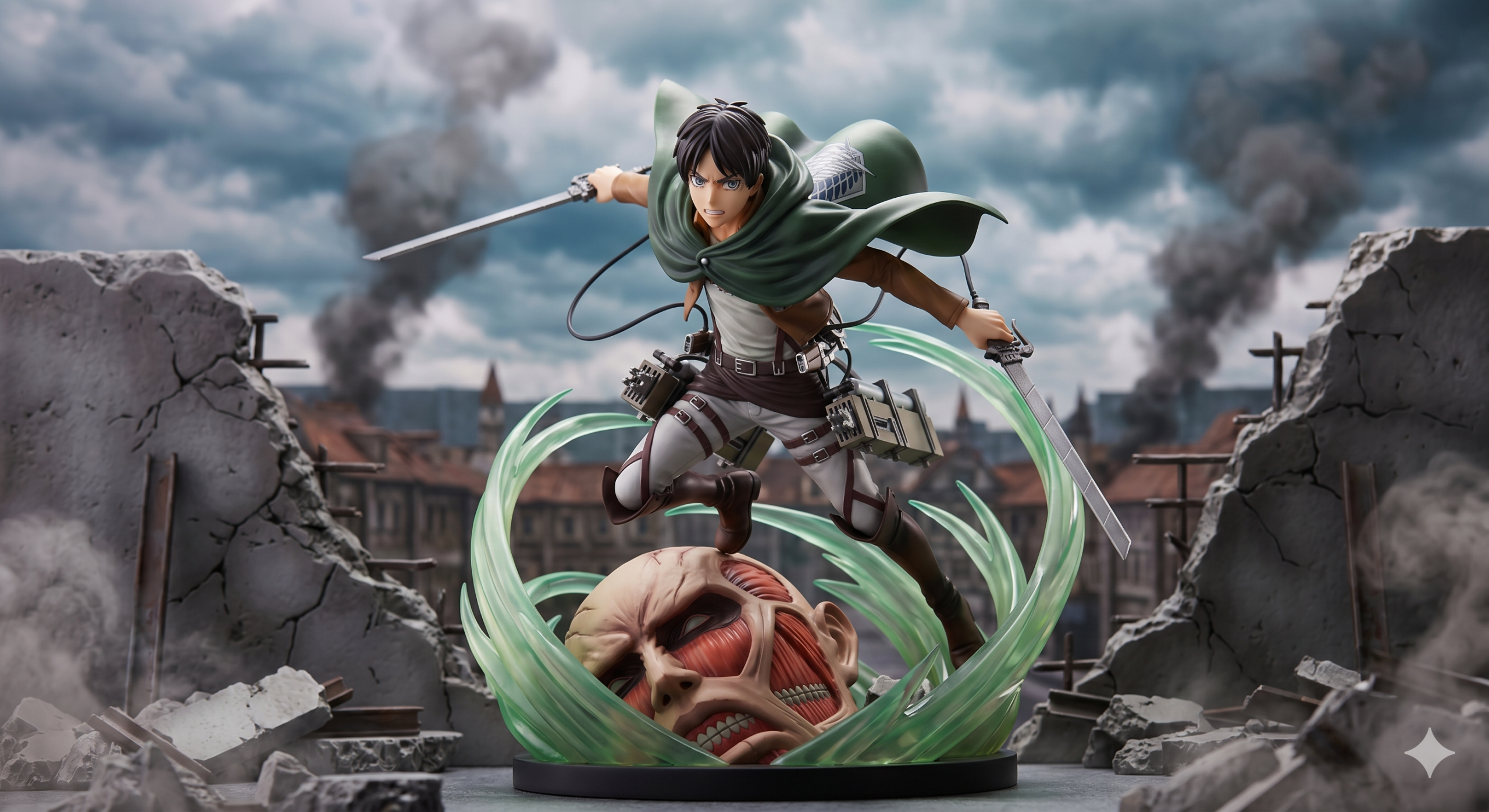 ARTFX J Eren Yeager: Attack on Titan Renewal Package