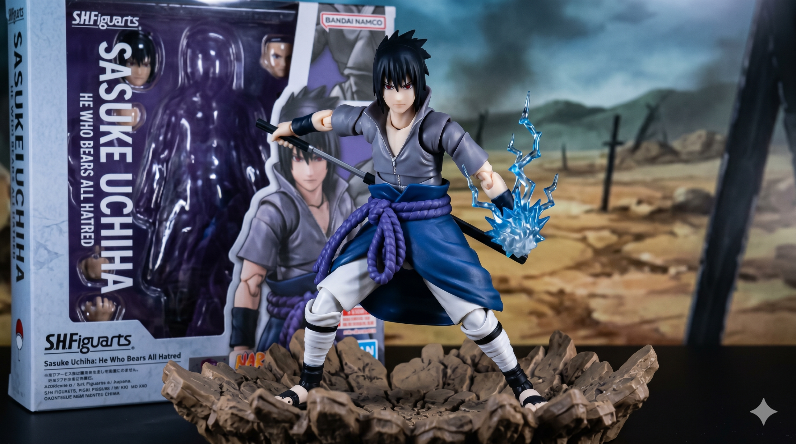 S.H.Figuarts Sasuke Uchiha: He Who Bears All Hatred